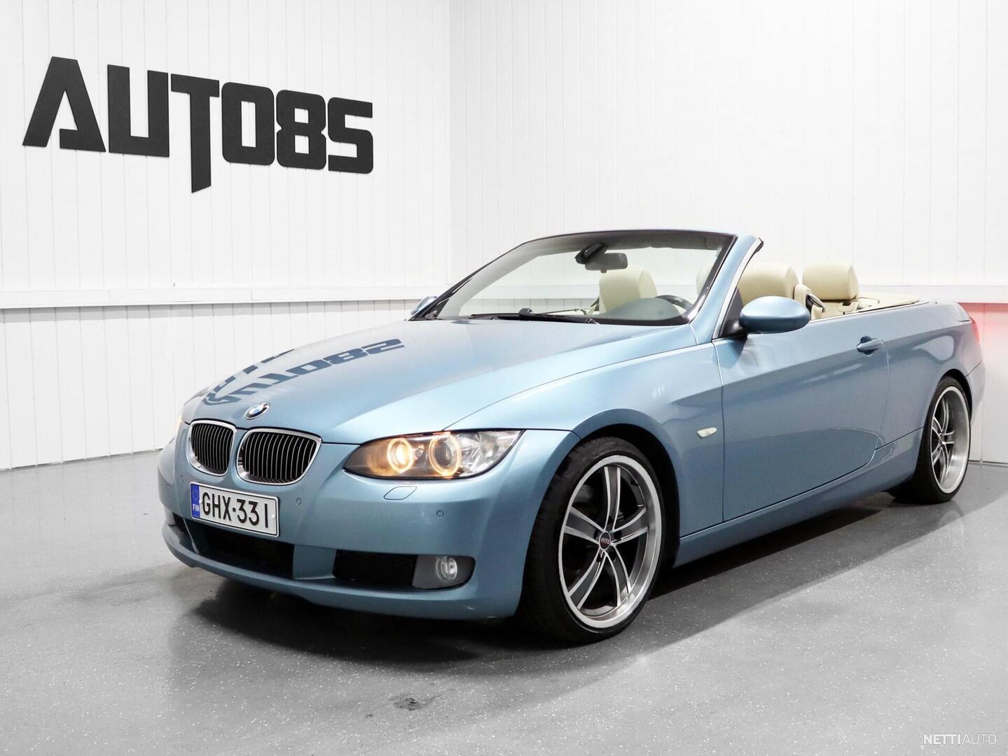 BMW 325 dA Cabrio E93 * RAHOITUS 0e KÄSIRAHALLA * SUOMIAUTO * NAHAT * XENON * TUTKAT * CRUISE * VALOPAKETTI * NÄYTTÄVÄ AVO!!