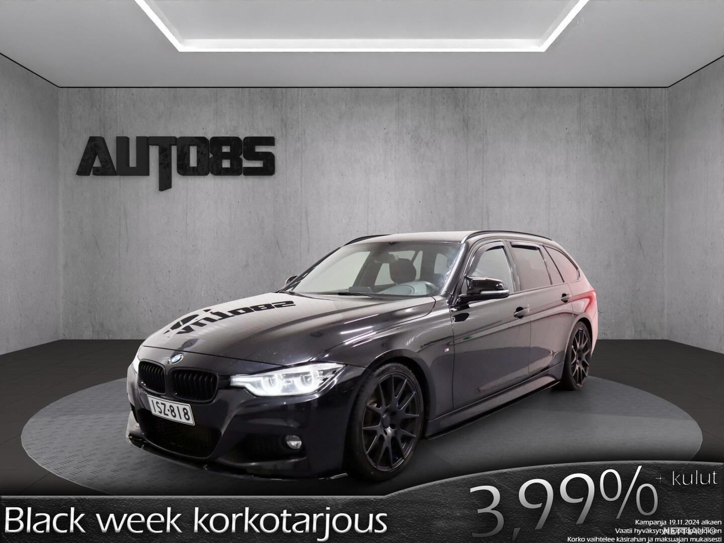 BMW 320 dA Touring M-Sport LCI || Facelift | Säädettävä alusta | HUD | LED ajovalot | Navigointi | HiFit | Keyless