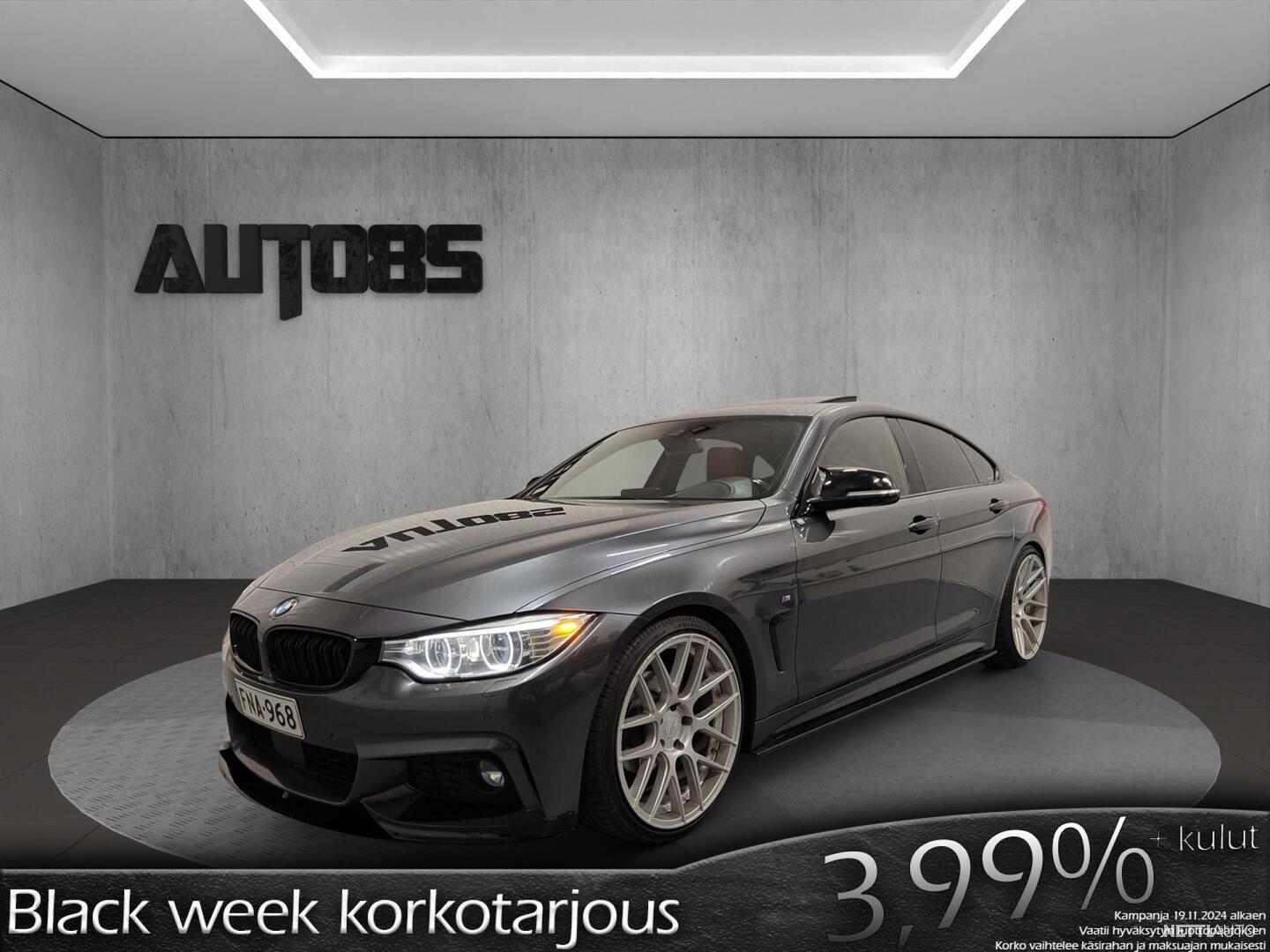 BMW 420 dA Grand Coupe xDrive || M-Sport | Korall Rot | LED | ACC | Navigointi | HUD | HiFit | K-luukku | Alusta & vanteet