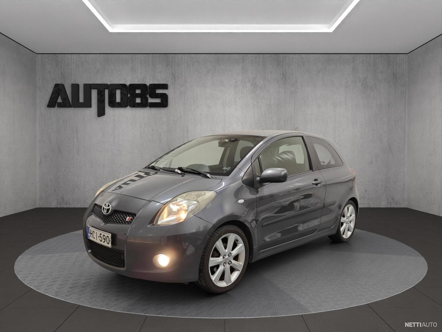 Toyota Yaris 1.8 VVT-i 3-ov T-Sport || Erittäin harvinainen 3d | Suomiauto | Juuri katsastettu | Keyless | Automaatti-ilmastointi